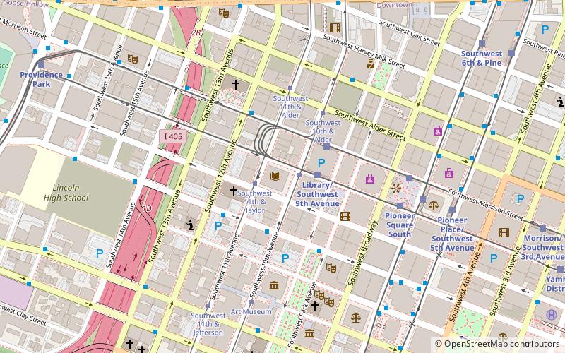 Central Library location map