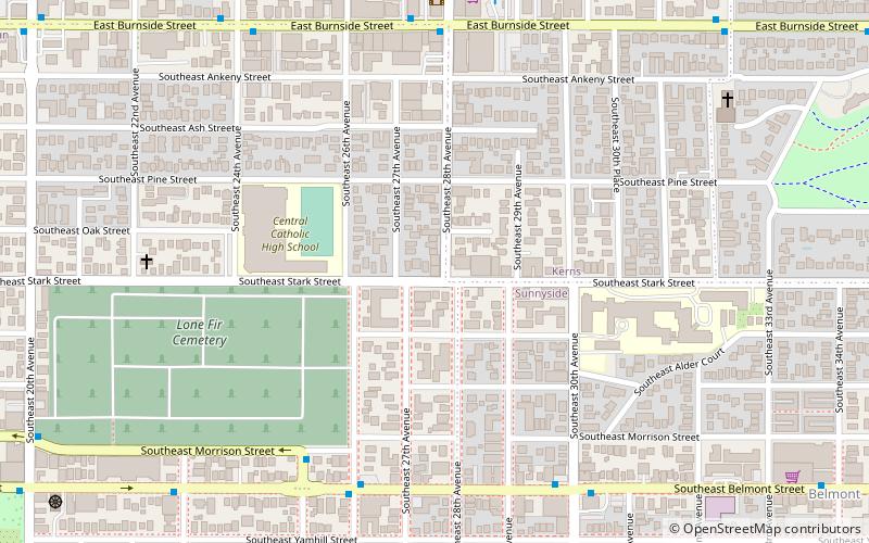 Martin Parelius Fourplex location map