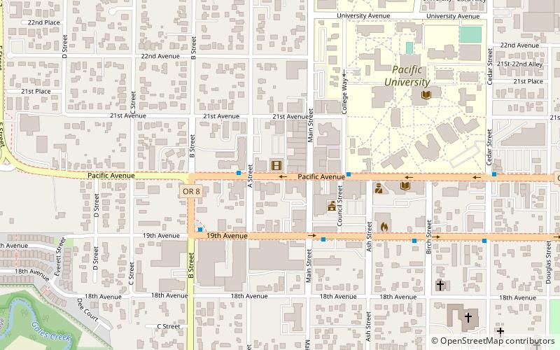 First Church of Christ location map