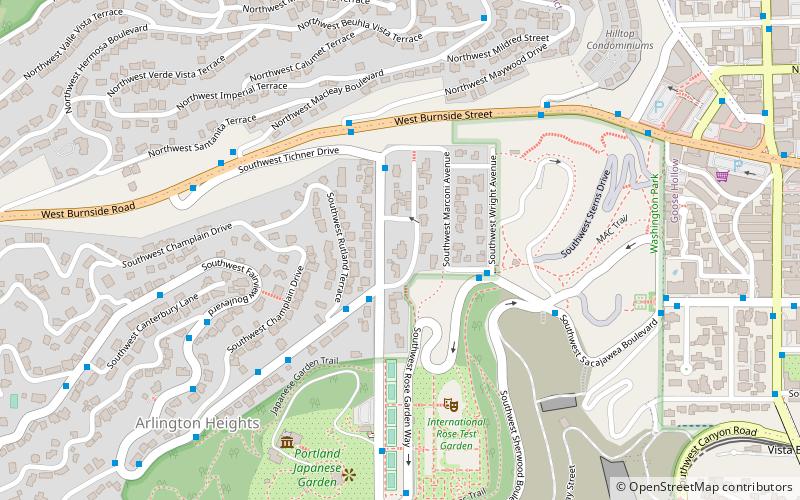 A. H. Maegly House location map