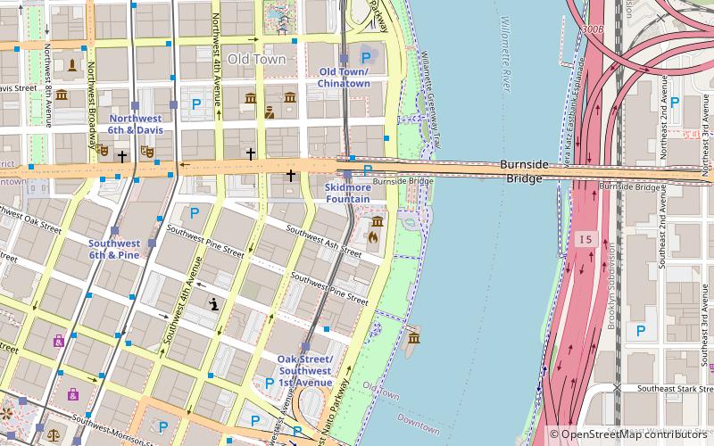 Ankeny Plaza location map