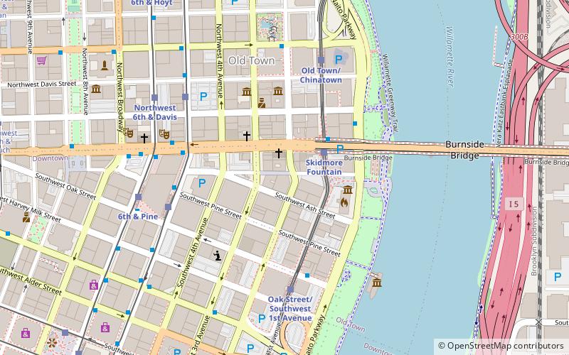 dan louis oyster bar portland location map