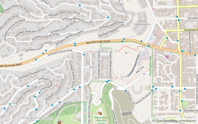 John Virginius and Annice Bennes House location map