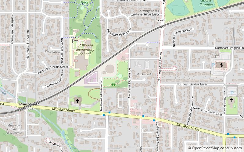 Bicentennial Park location map