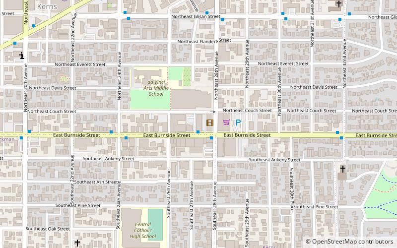 Laurelhurst Theater location map