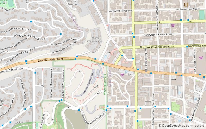 Loyal B. Stearns Memorial Fountain location map