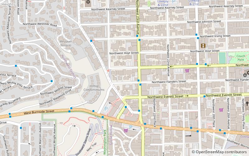 Trevett–Nunn House location map