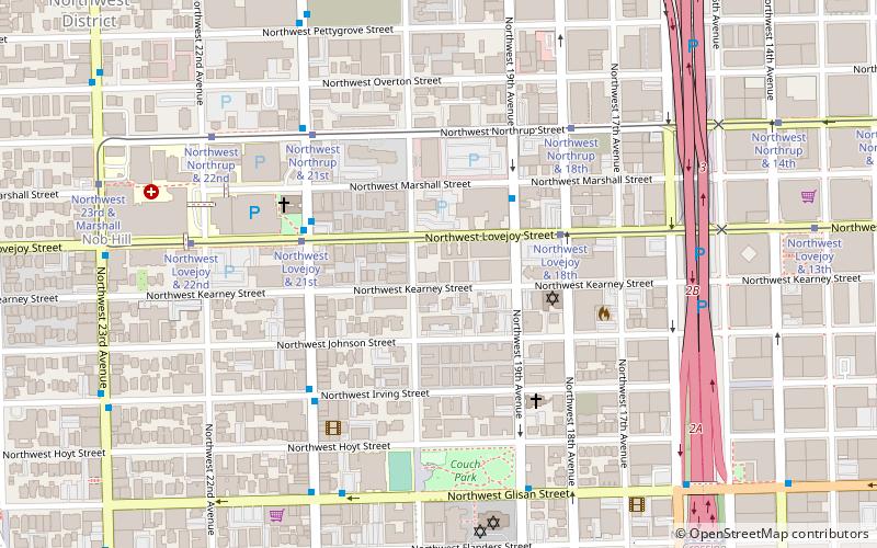 oregon jewish museum portland location map