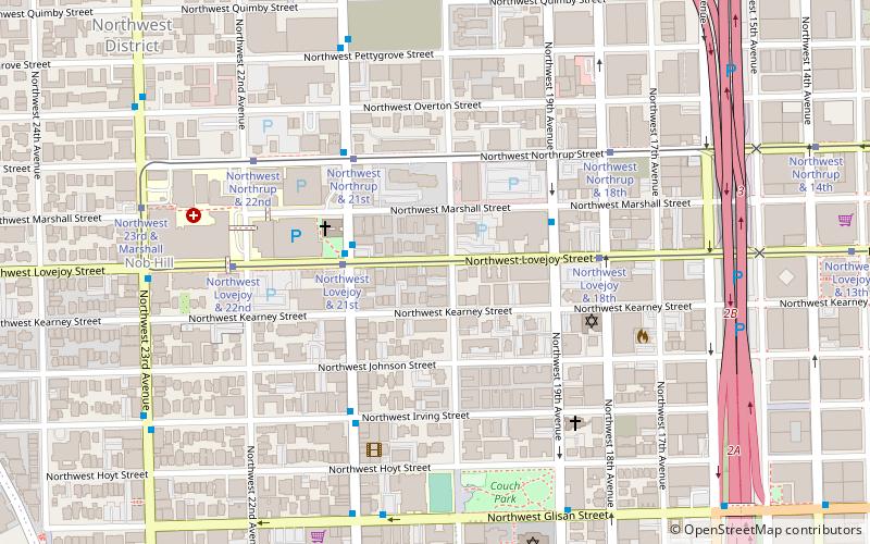 Bretnor Apartments location map