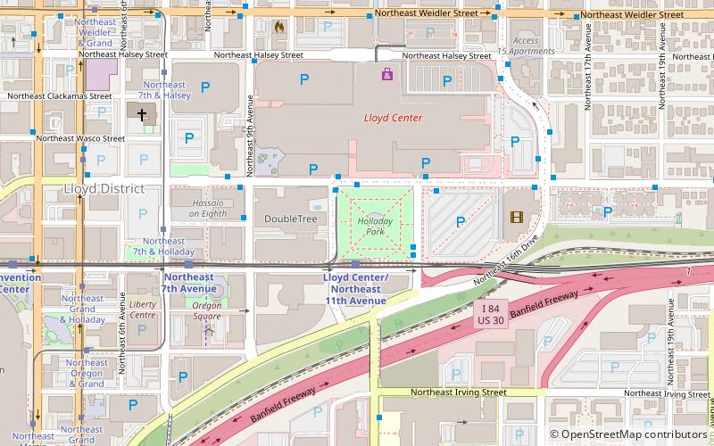 Holladay Park location map