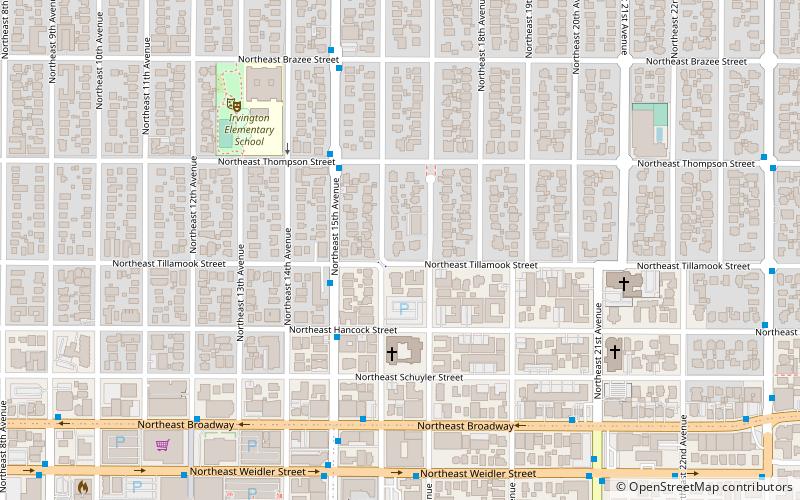 Coleman–Scott House location map