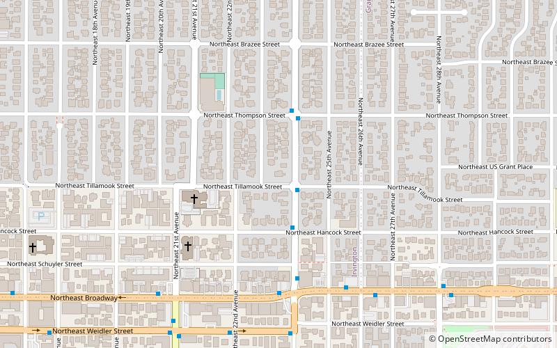 Frank Silas Doernbecher House location map