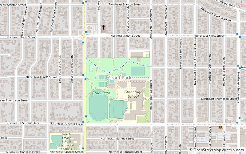 Grant Park location map