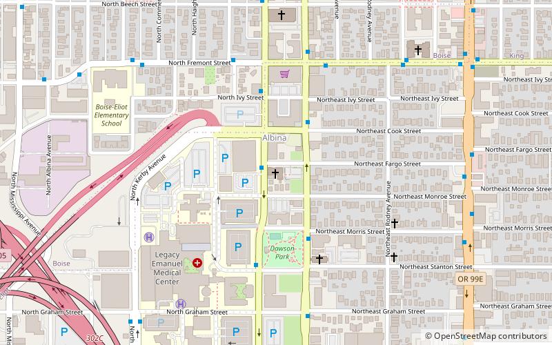 Vancouver Avenue First Baptist Church location map