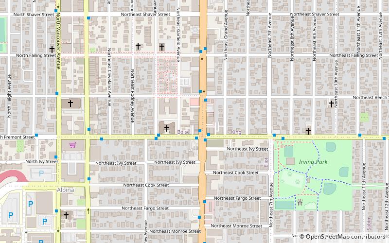 Purrington's Cat Lounge location map