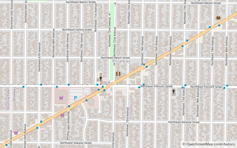 Roseway Theater location map