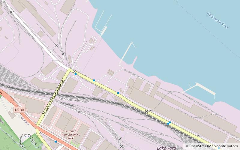 Northwest Industrial location map