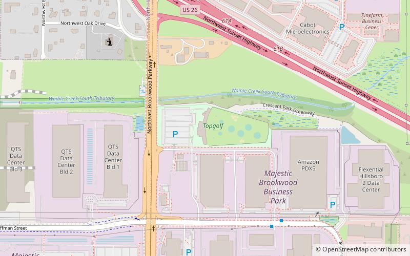 Topgolf location map