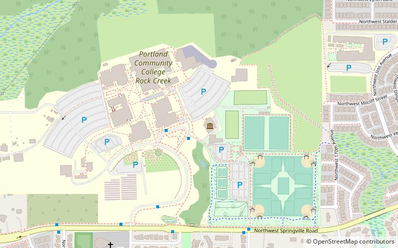 Washington County Museum location map