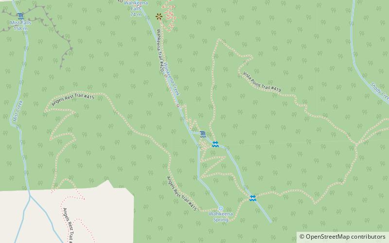 Fairy Falls location map