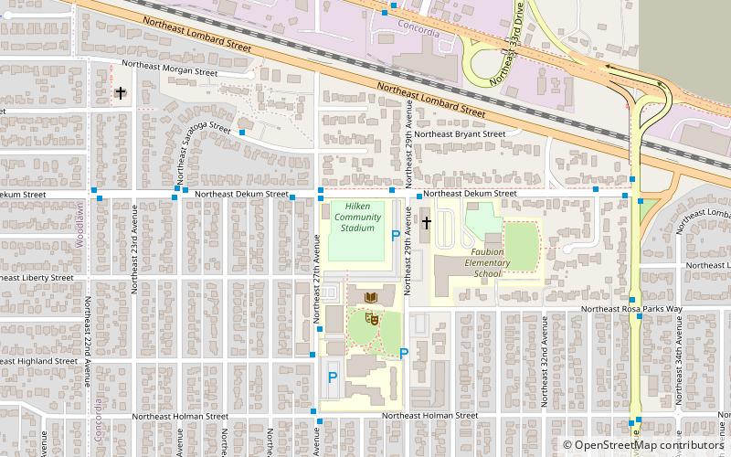 Hilken Community Stadium location map