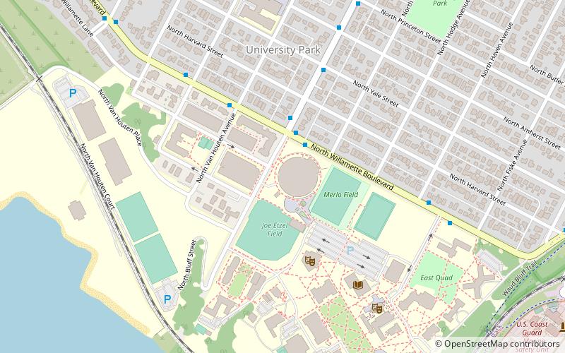 Chiles Center location map