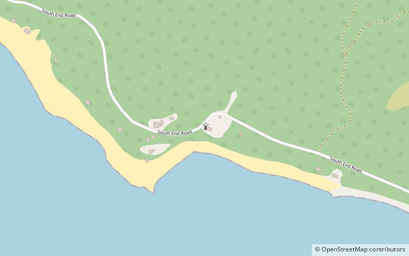 Beaver Island Head Light location map