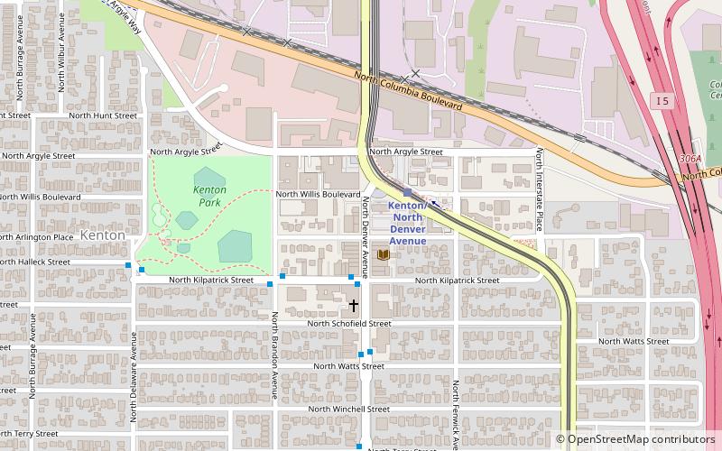 Kenton Hotel location map