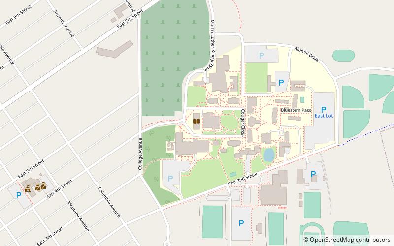 Rodney A. Briggs Library location map