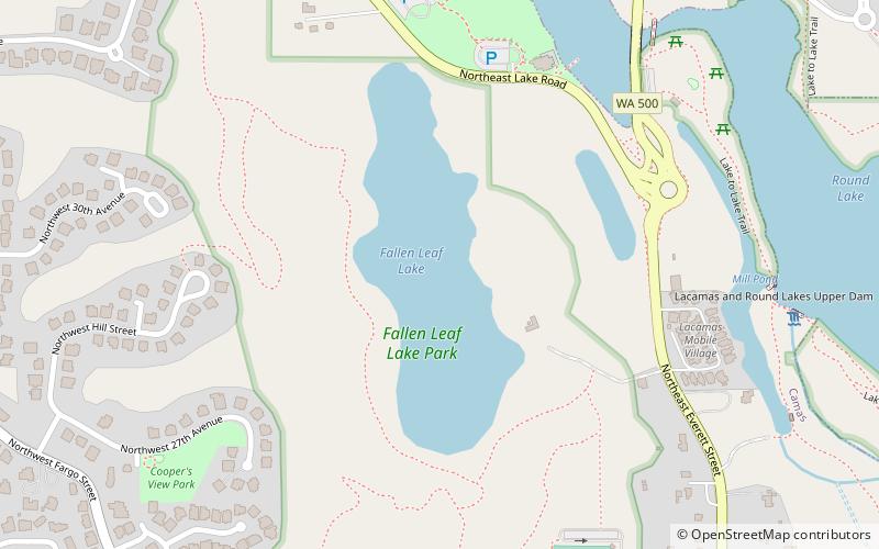 fallen leaf lake camas location map