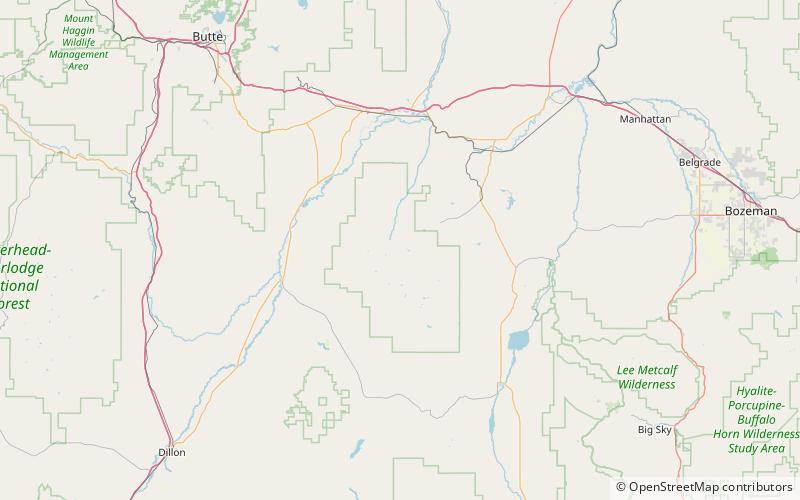 Mount Jefferson location map