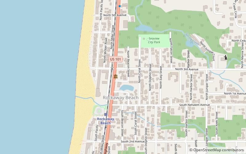 International Police Museum - Rockaway Beach location map