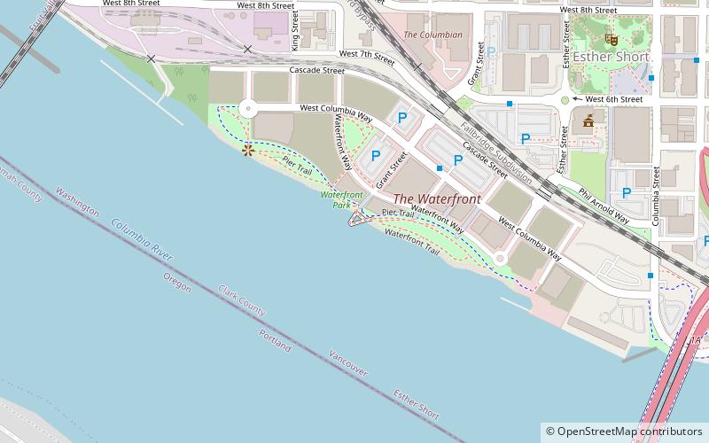 Grant Street Pier location map