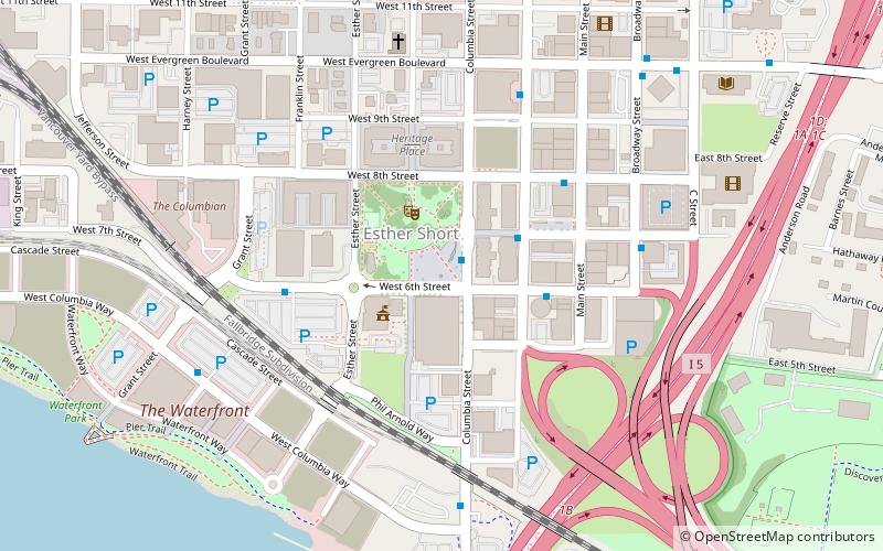 Salmon Run Bell Tower location map