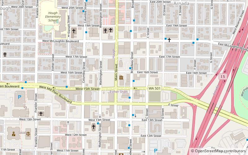 Clark County Historical Museum location map