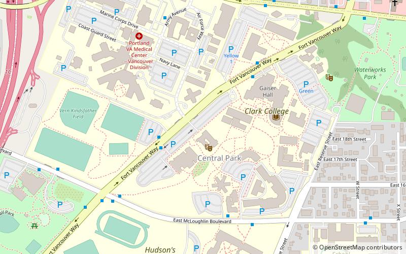 Clark College location map
