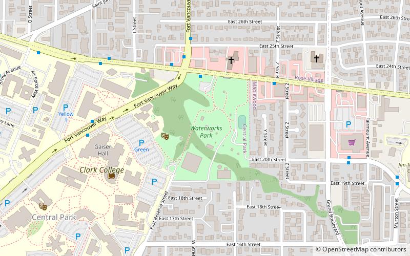 Water Works Park location map