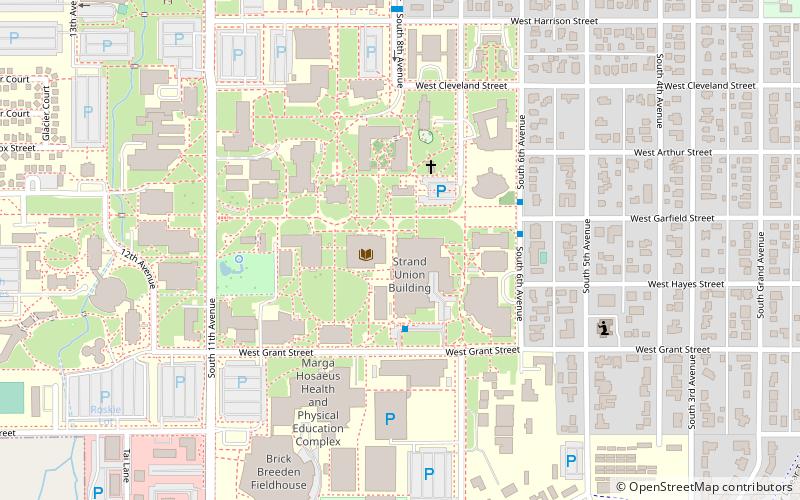 Trout and Salmonid Collection at Montana State University location map