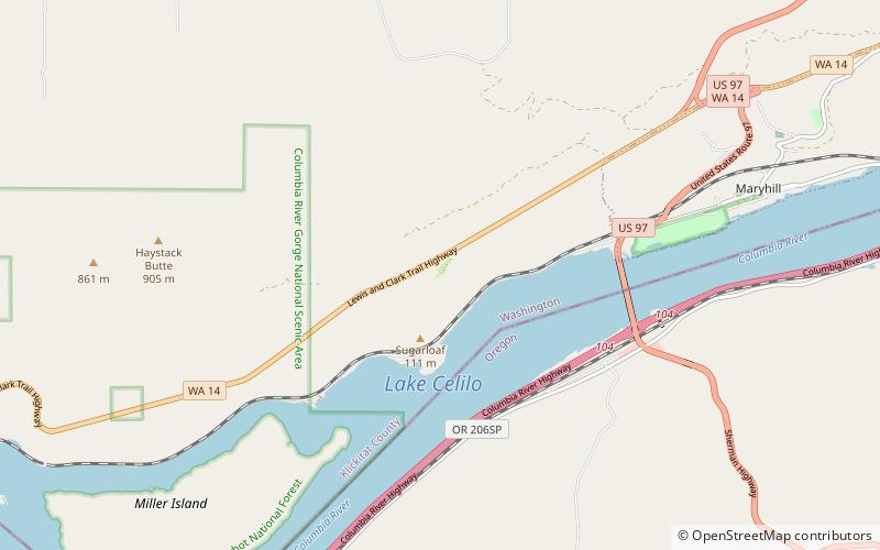 Maryhill Museum of Art location map