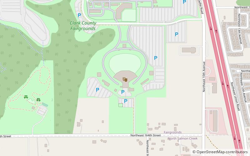 RV Inn Style Resorts Amphitheater location map