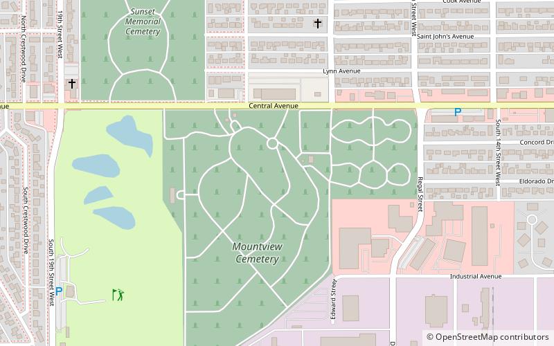 billings cemetery location map