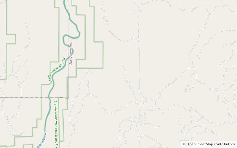 Minam State Recreation Area location map