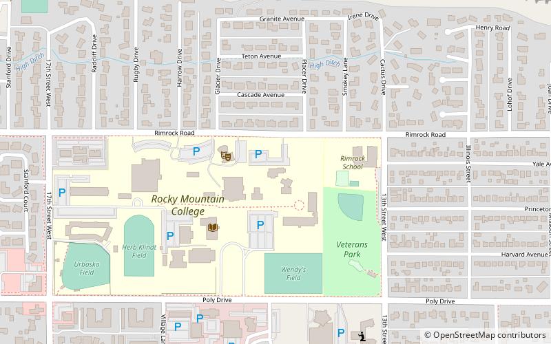Prescott Commons location map