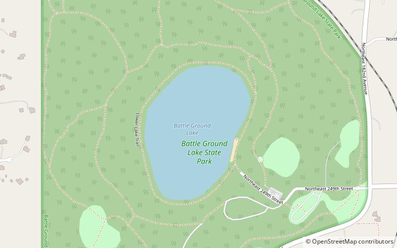 Park Stanowy Battle Ground Lake location map