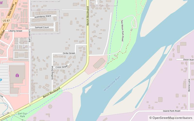 Centennial Ice Arena location map