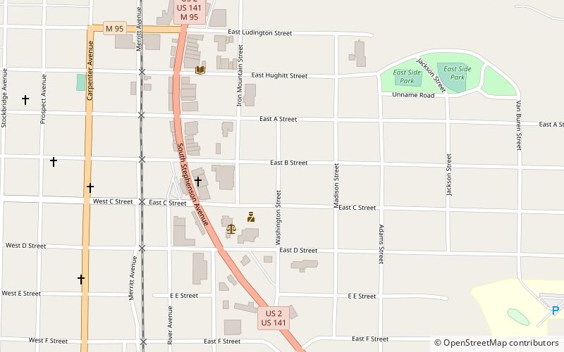 Dickinson County Courthouse and Jail location map