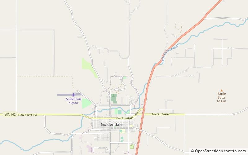 Park Stanowy Goldendale Observatory location map