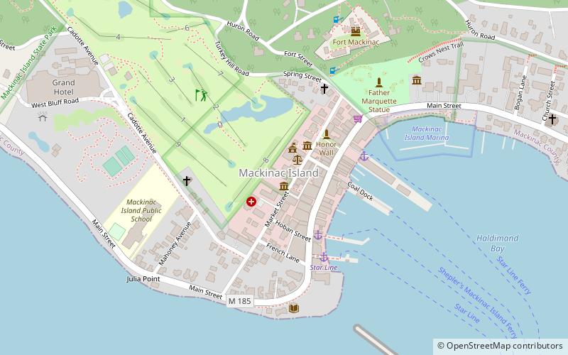 Benjamin Blacksmith Shop location map