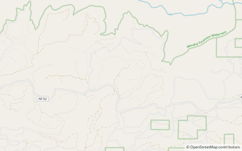 hoodoo ridge lookout bosque nacional umatilla location map