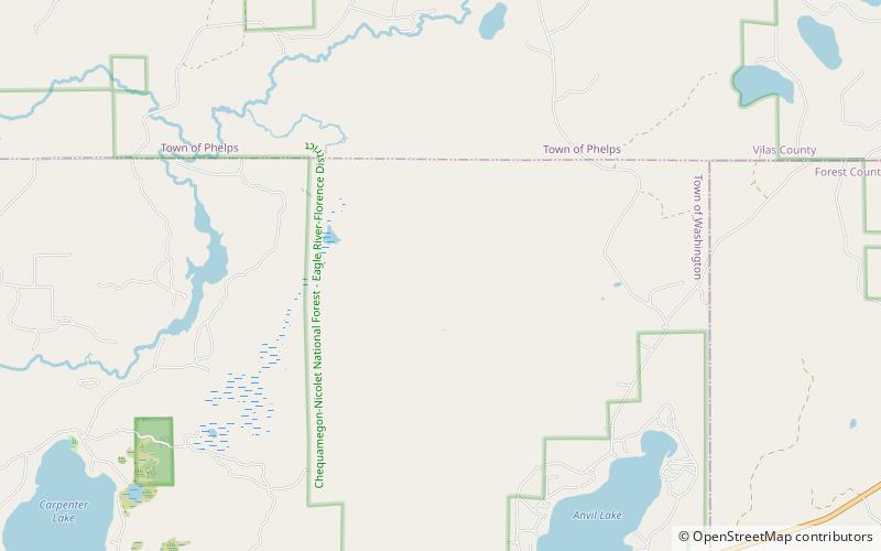 Blackjack Springs Wilderness location map